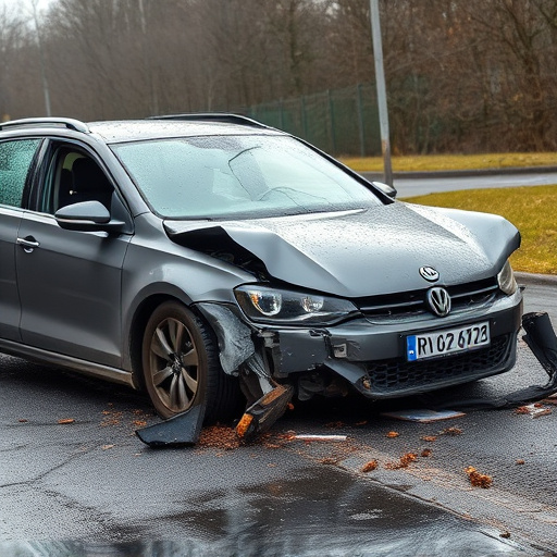 car crash damage