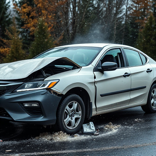 car crash damage