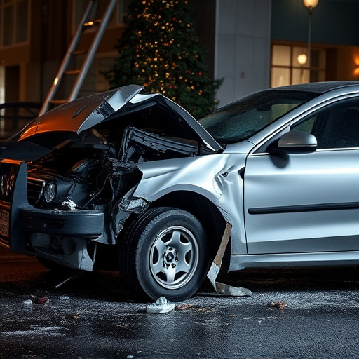 car crash damage