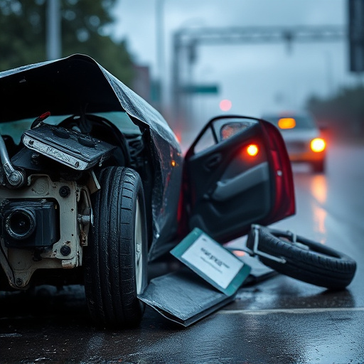 car crash damage