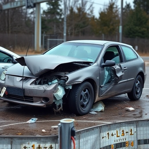 car crash damage