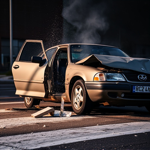 car crash damage
