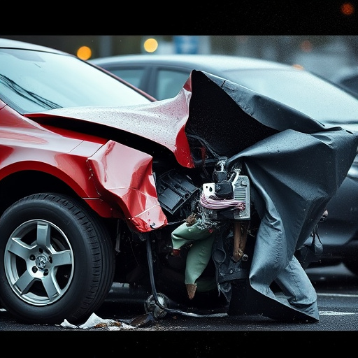 car crash damage