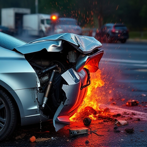 car crash damage