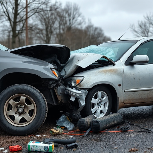 car crash damage