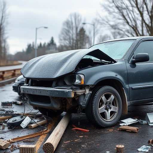 car crash damage