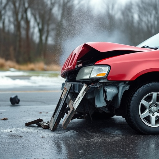 car crash damage