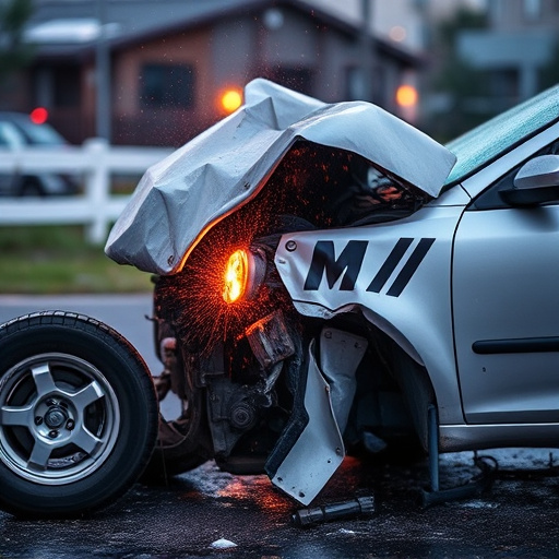 car crash damage