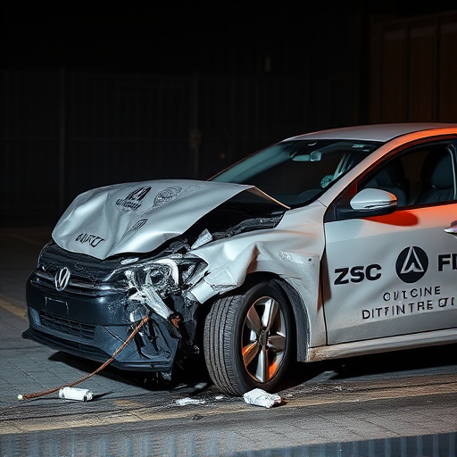 car crash damage