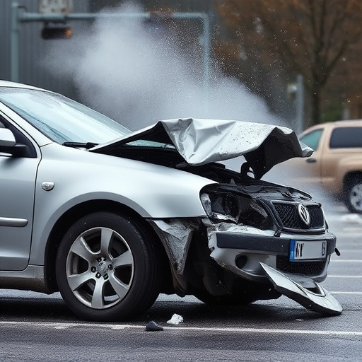 car crash damage