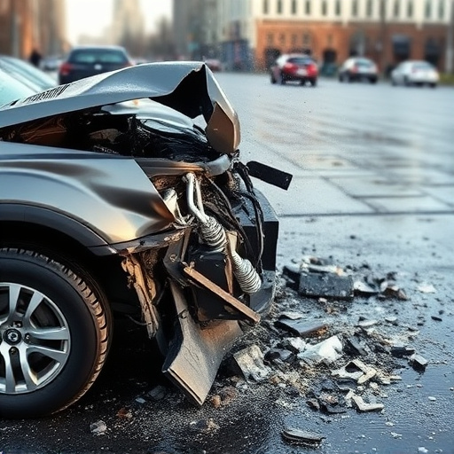 car crash damage