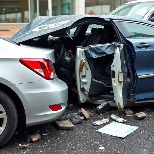 car crash damage