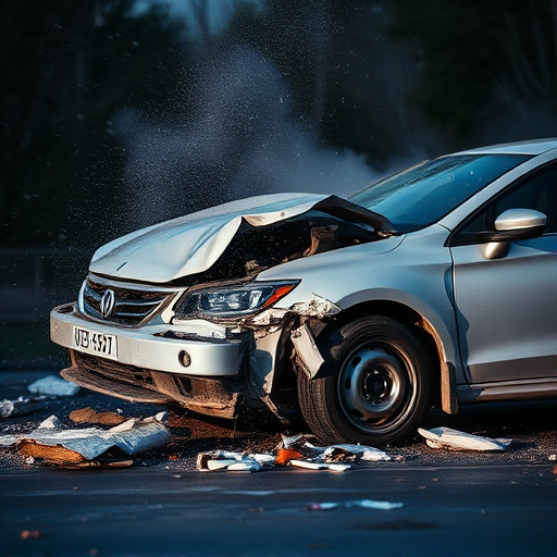 car crash damage