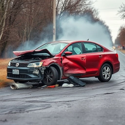 car crash damage