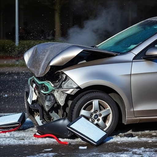 car crash damage