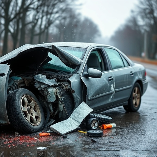 car crash damage