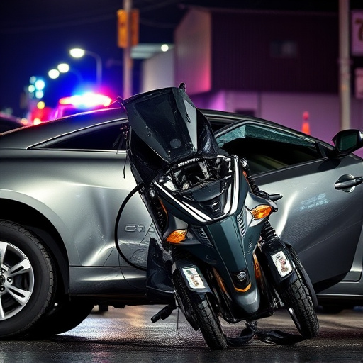 car crash damage