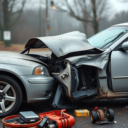 car crash damage