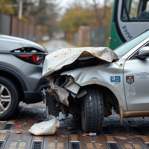 car crash damage