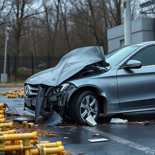 car crash damage