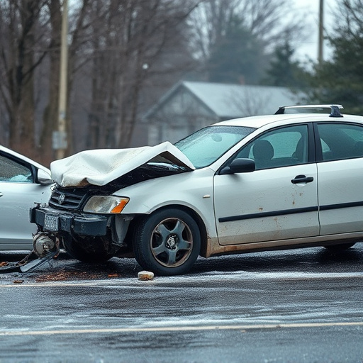 car crash damage
