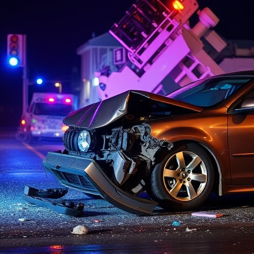 car crash damage