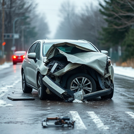car crash damage