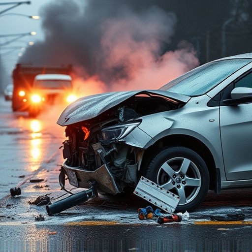 car crash damage