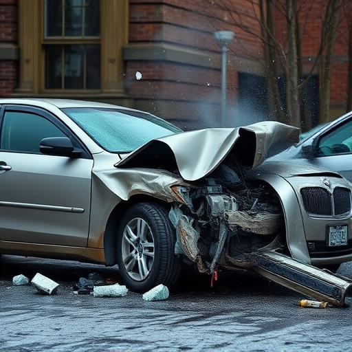 car crash damage