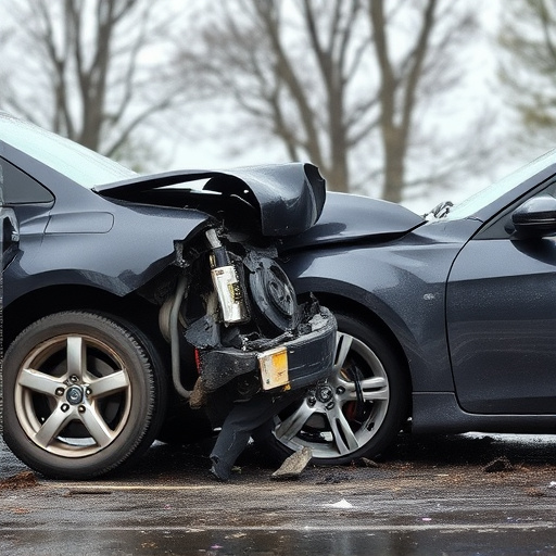 car crash damage