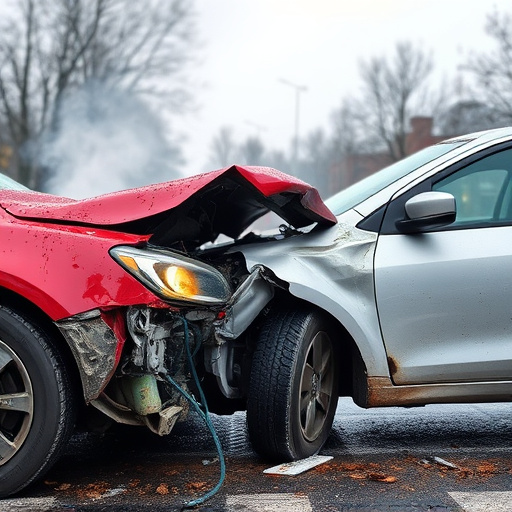 car crash damage