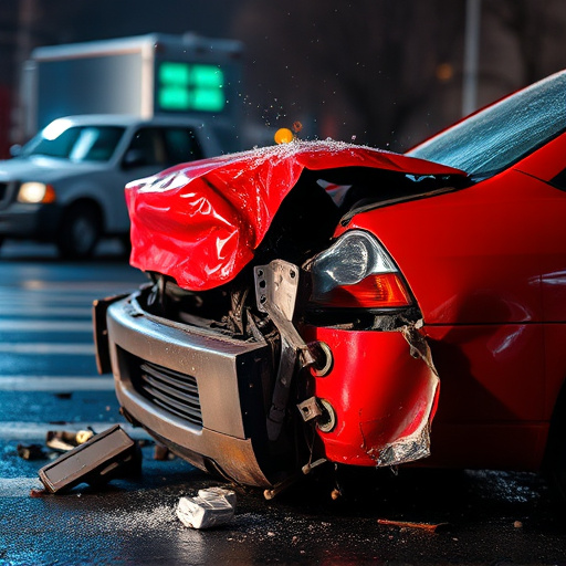 car crash damage