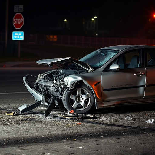 car crash damage