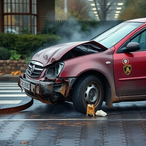 car crash damage
