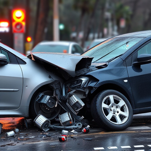 car crash damage