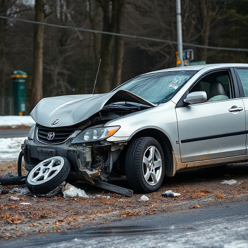 car crash damage