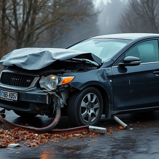 car crash damage