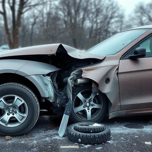 car crash damage