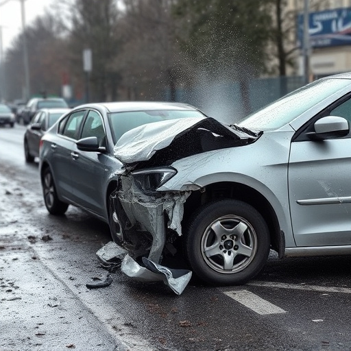 car crash damage