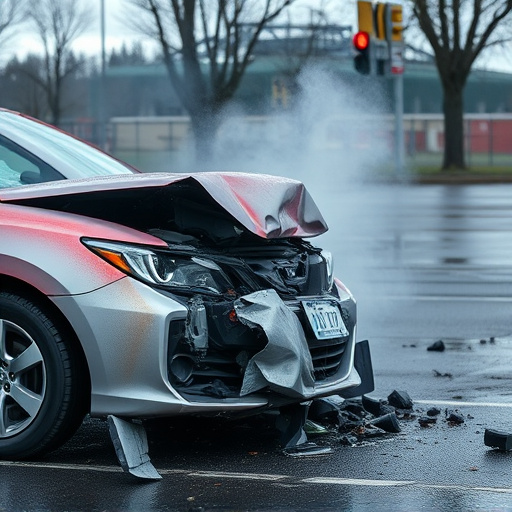 car crash damage