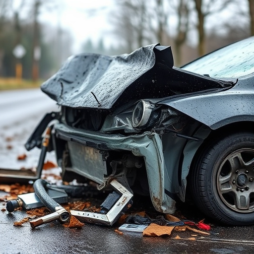 car crash damage