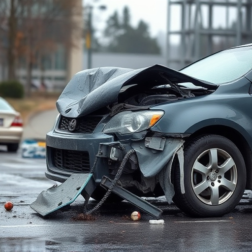 car crash damage