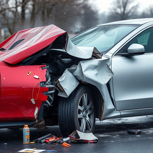 car crash damage