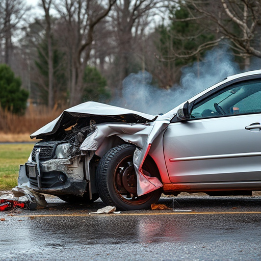 car crash damage