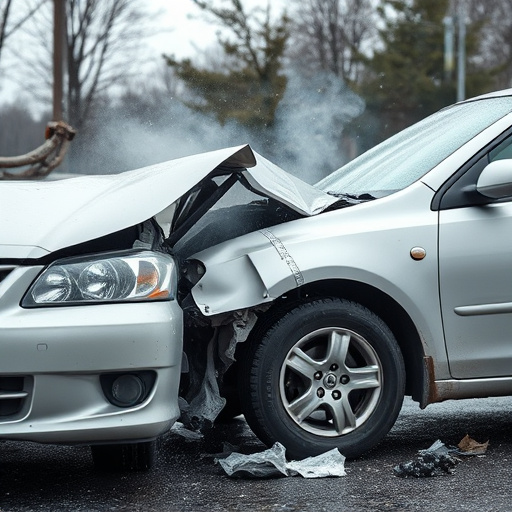 car crash damage