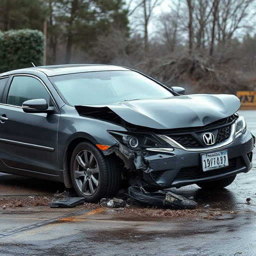 car crash damage