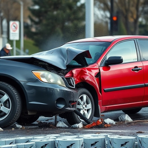 car crash damage