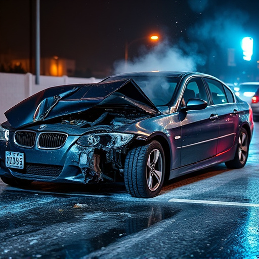 car crash damage
