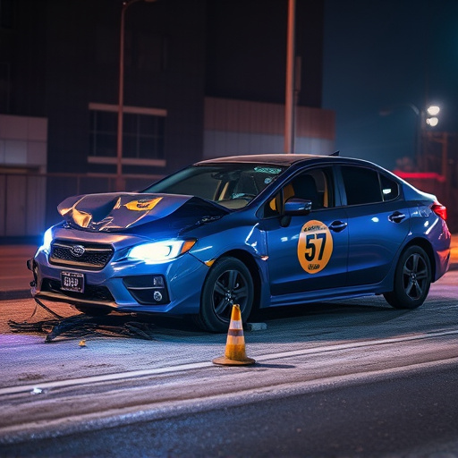 car crash damage
