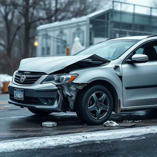 car crash damage